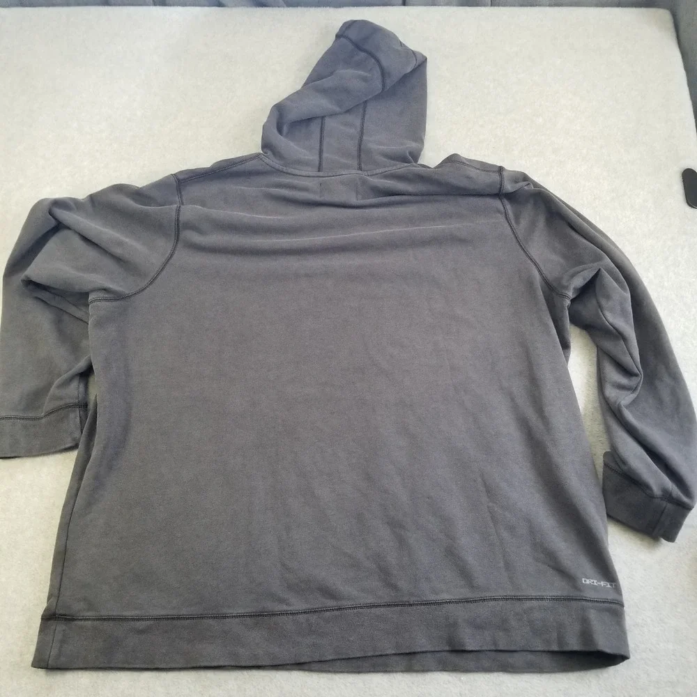 Jordan Hoodie Mens 3XL Black Faded Nike Jumman‎ Basketball Athletic Center Hit
